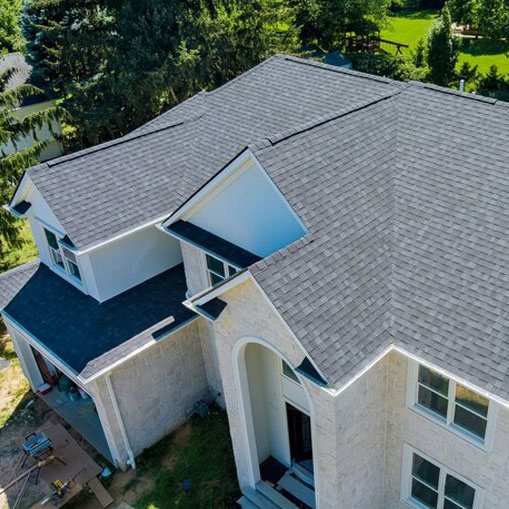 Composition shingle roofing service