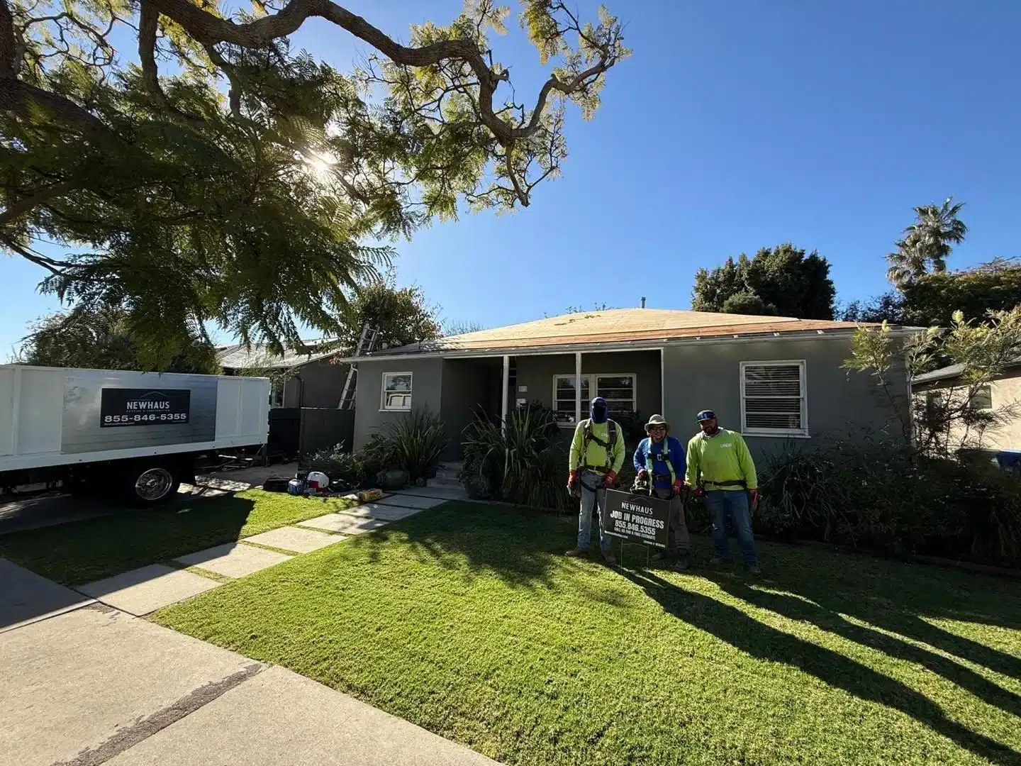 New Haus Team On-Site