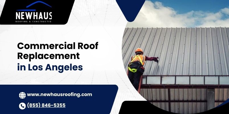 commercial roof replacement in Los Angeles